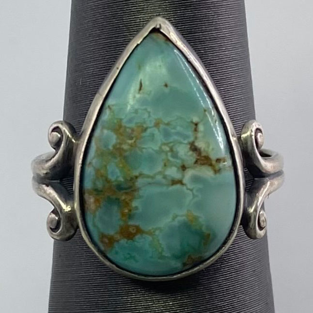 Carico Lake Turquoise Sterling Silver